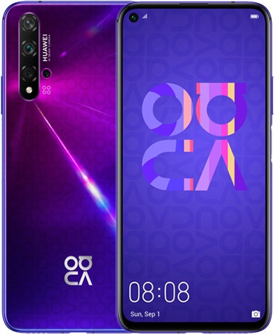 Huawei Nova 5T (6GB+128GB) Dual Sim Midsummer Purple, Unlocked B